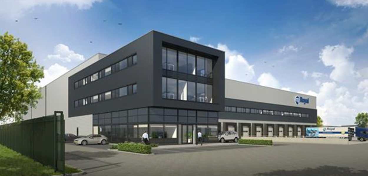 project Distributiecentrum Royal roofing materials Wijchen